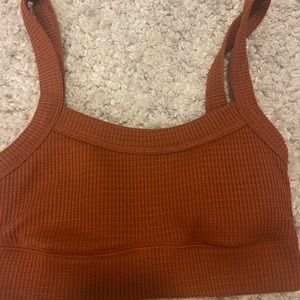 burnt orange tank top